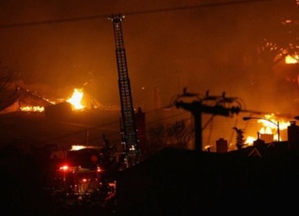 Kalifornija - požar