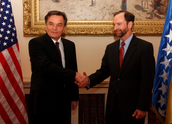 Haris Silajdžić i novi američki ambasador Patrik Mun