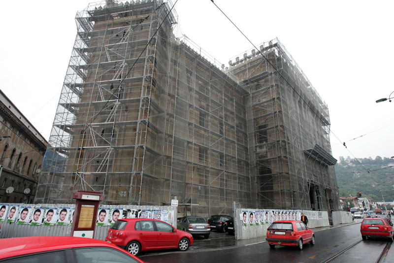 Objekat stradao 1992. godine/ Foto: DEPO