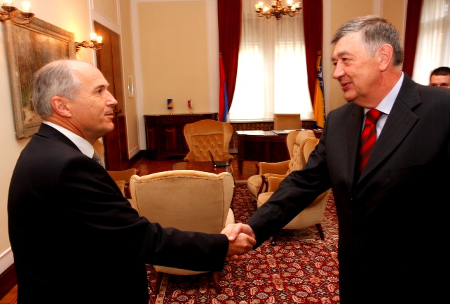 Neboj&scaron;a Radmanović i Valentin Inzko