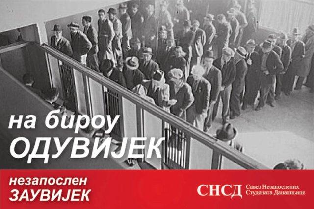savez nezaposlenih SNSD