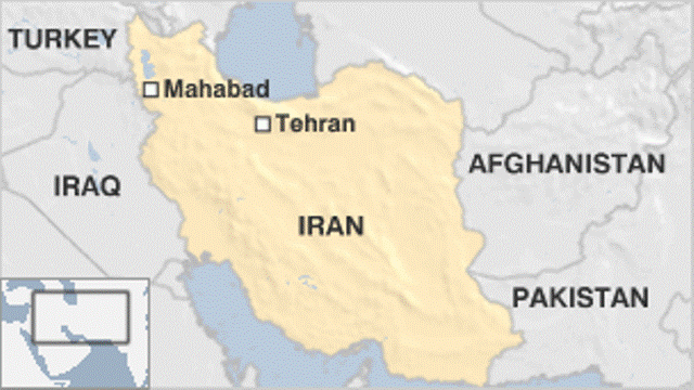 Iran mapa