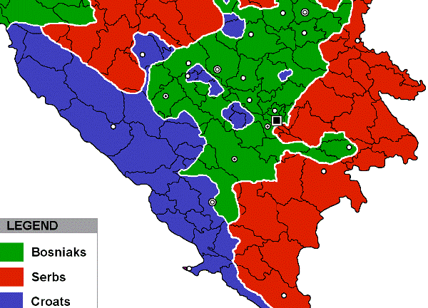 Mapa BiH