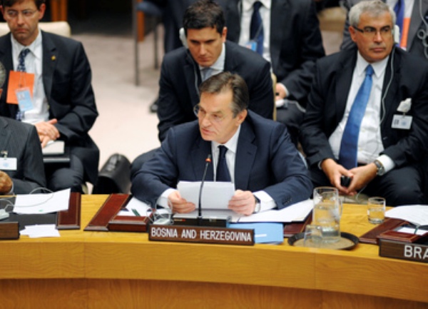 Haris Silajdžić u Savjetu bezbjednosti /foto: UN