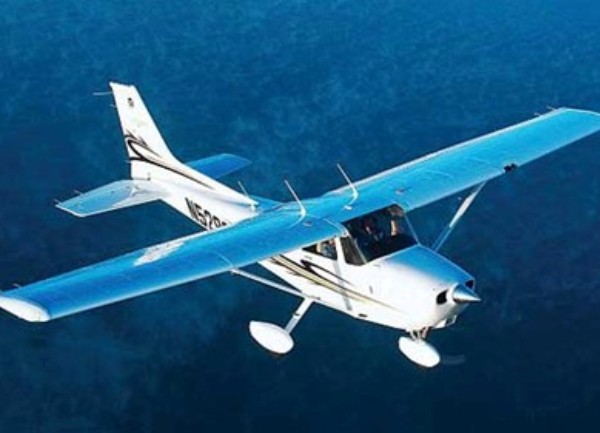 mali avion Cesna, ilustracija