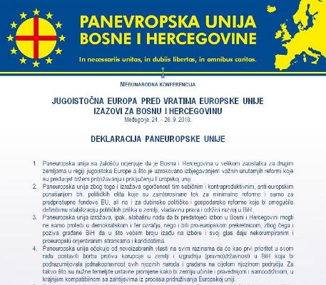 deklaracija paneuropske unije
