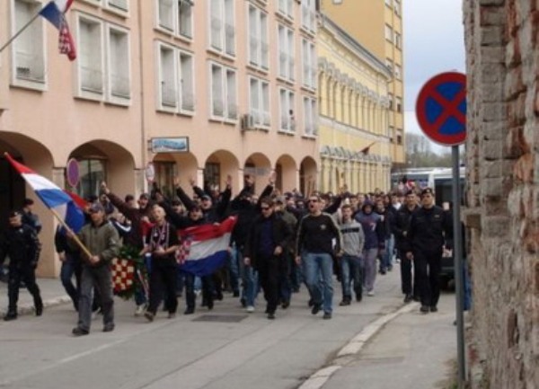 navijači u Vukovaru, arhiv