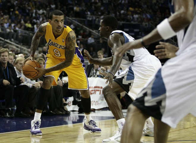 Minesota Lejkers u Londonu / foto: AFP