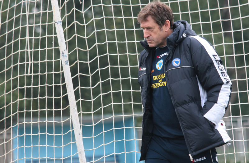 Trening reprezentacije u Hrasnici