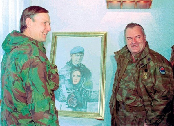 Majkl Rouz i Ratko Mladić