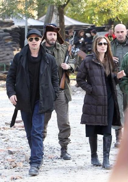 Angelina Jolie na snimanju filma u Budimpe&scaron;ti