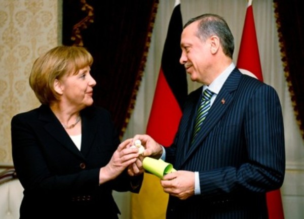 Angela Merkel i Redžep Tajip Erdoan