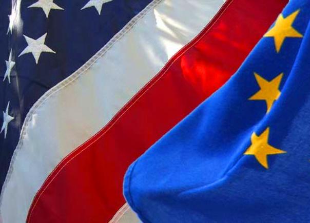 amerika eu zastave amerika eu zastave