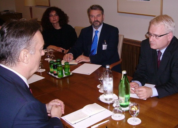 Ivo Josipović i Zlatko Lagumdžija