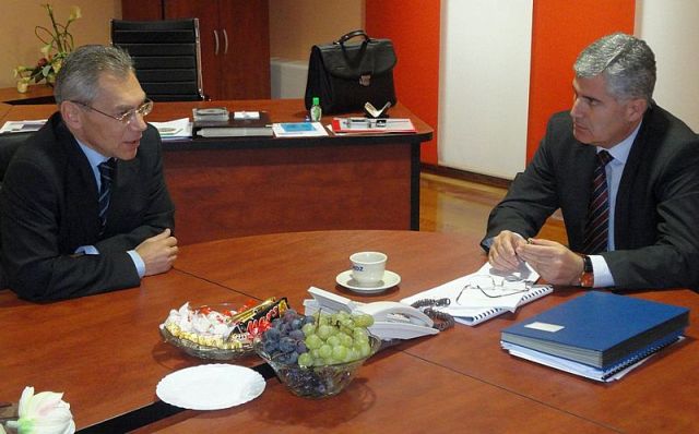 Dragan Čović i Aleksandar Bocan Harčenko