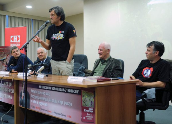 Kusturica na sajmu knjige