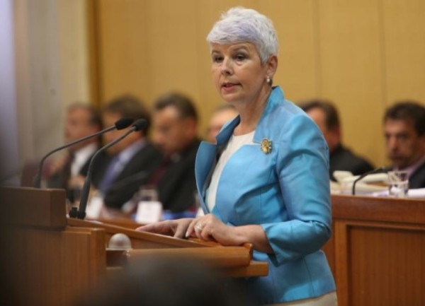 Jadranka Kosor u Saboru