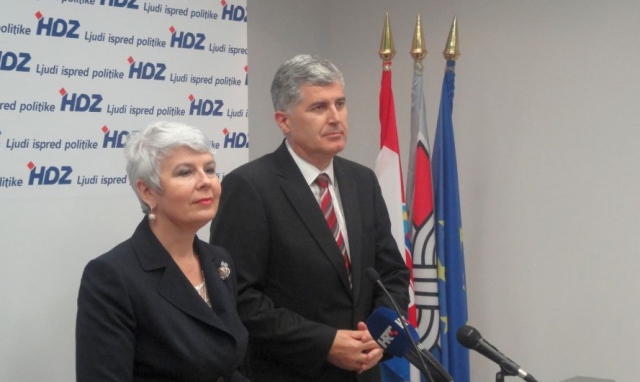 Dragan čović i Jadranka Kosor