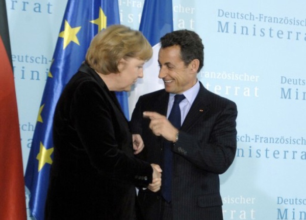 Angela Merkel i Nikola Sarkozi