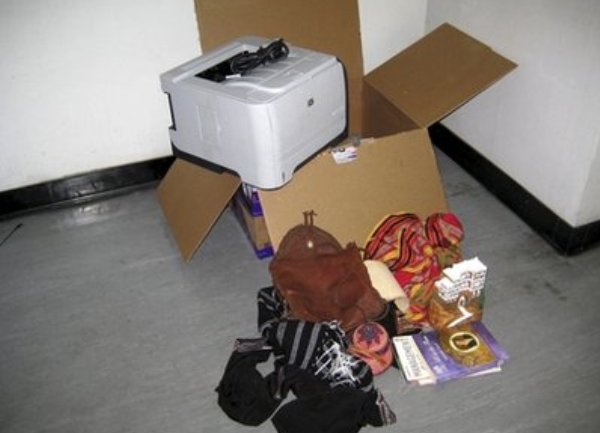 eksploziv iz jemenskog aviona 