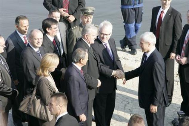 Boris Tadić u Vukovaru