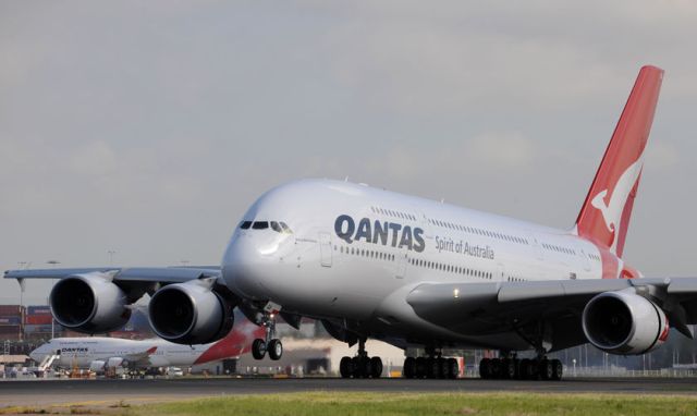 Qantas avion A380 