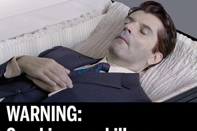 Na kutijama cigareta objavit će slike mrtvih i oboljelih od raka