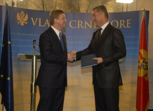 Milo Đukanović prima mi&scaron;ljenje od &Scaron;tefana Filea