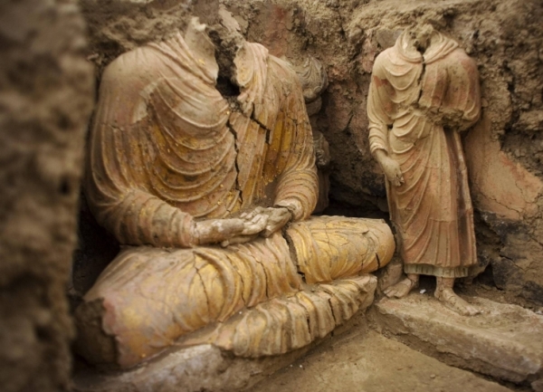 statua Bude otkrivena u Avganistanu