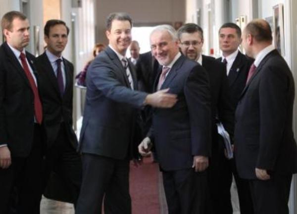 Vladimir Vukčević i Serž Bramerc / foto: Tanjug