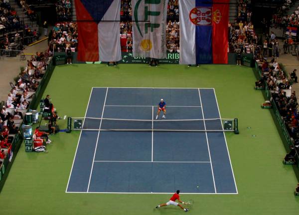 Dejvis kup meč Srbija-Če&scaron;ka