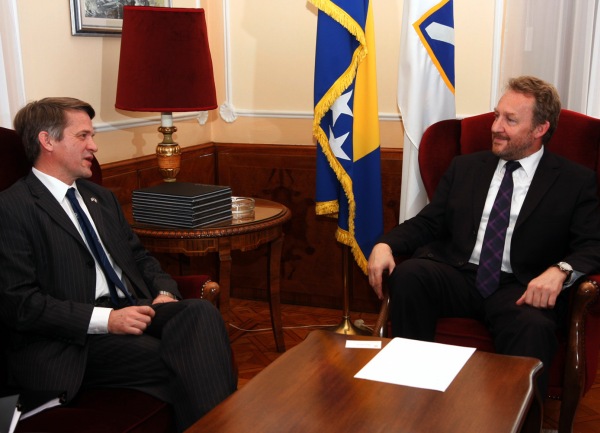 Bakir Izetbegović i Tomas Kantrimen