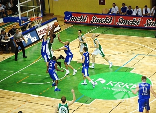 Krka Novo Mesto - Igokea / foto: kosarka.si