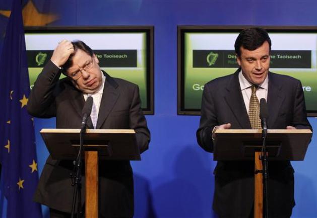 Brajan Kauen - finansijska kriza u Irskoj