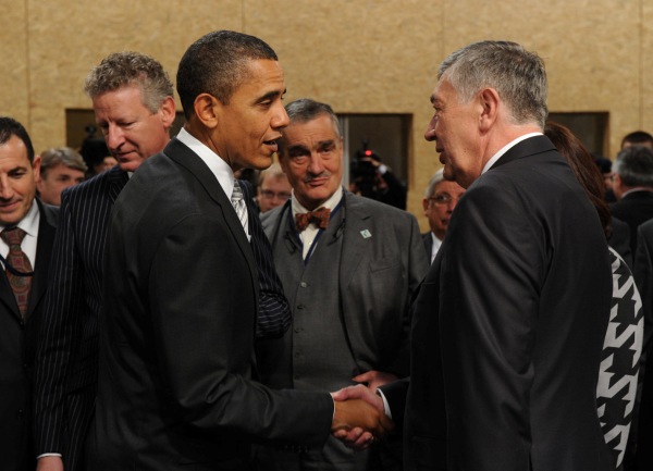 Neboj&scaron;a Radmanović i Barak Obama - bolji kvalitet