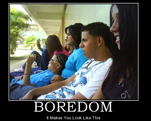 najdosadniji dan - ilustracija