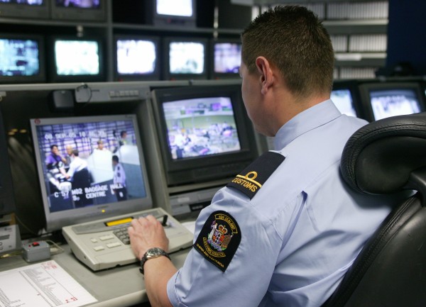 aerodromska carina, ilustracija