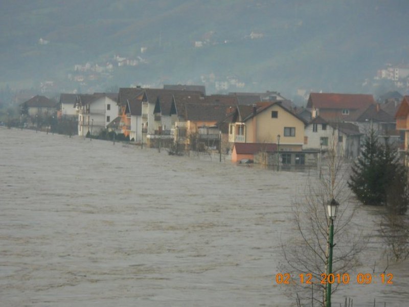 Poplava u Goraždu - građani u panici