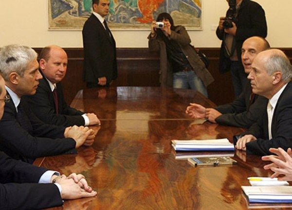 Valentin Incko sa Borisom Tadićem