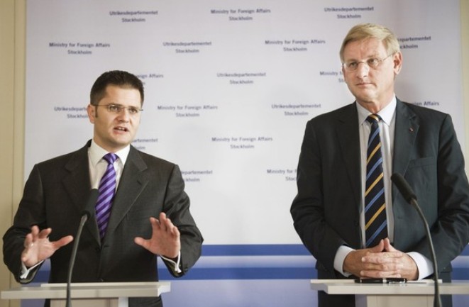 Vuk Jeremić i Karl Bilt