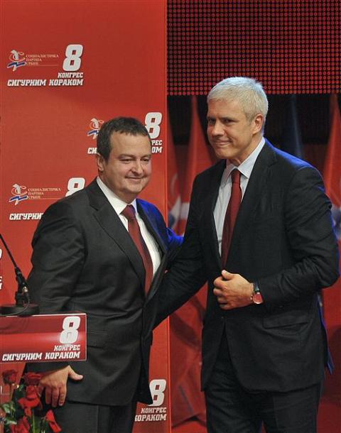Ivica Dačić i Boris Tadić