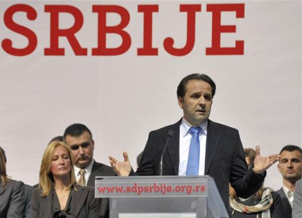 Rasim Ljajić na osnivanju gradskog odbora SDP u Beogradu / foto: Tanjug