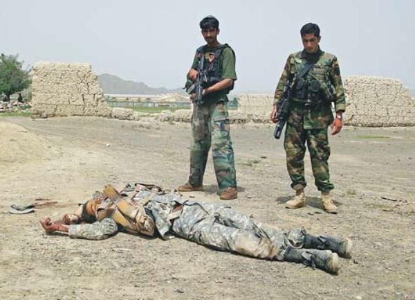 Ranjeni američki vojnik u Avganistanu