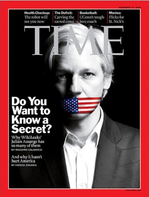 Tajm magazin naslovna Asanž