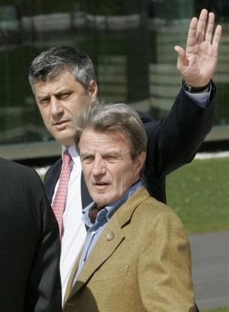 Bernar Ku&scaron;ner i Ha&scaron;im Tači