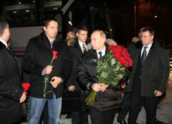 Putin sa navijačima