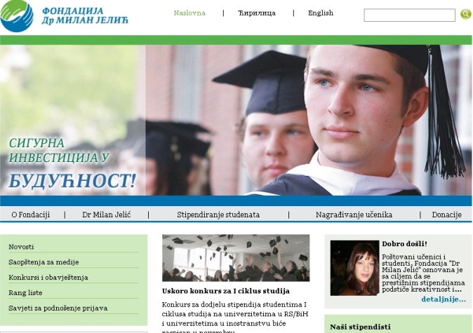 fondacija dr Milan Jelic