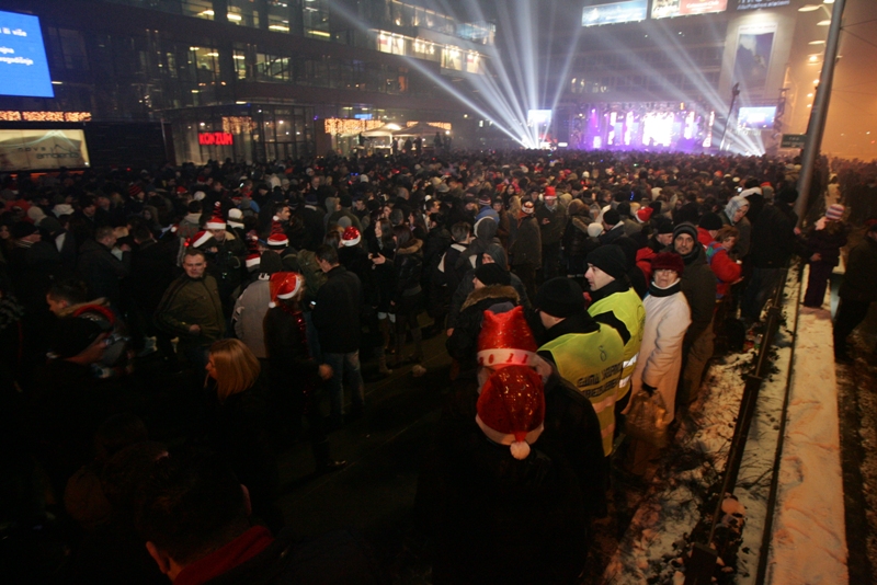 Doček Nove godine ispred BBI-ja