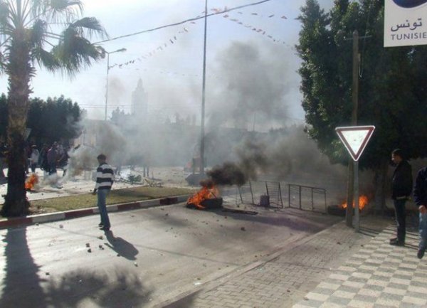 tunis protesti