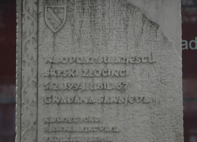 Markale - spomen ploča